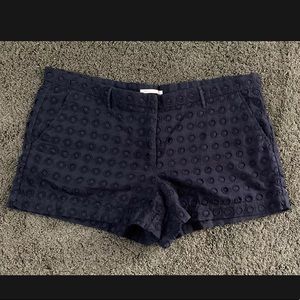 GAP - Navy Blue Eyelet Resort Shorts Size 16 NWOT